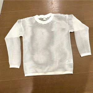 Club Monoco sheer stripe long sleeve t-shirt